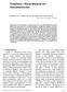Graphene Novel Material for Nanoelectronics