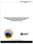 A BOEMRE and Esri White Paper June 2011 Management of Marine Resources through the Development of Marine Boundaries and Offshore Leases
