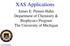 XAS Applications. James E. Penner-Hahn Department of Chemistry & Biophysics Program The University of Michigan. XAS Applications 1