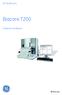 GE Healthcare. Biacore T200. Software Handbook