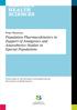 Population Pharmacokinetics in Support of Analgesics and Anaesthetics Studies in