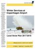 Winter Services at Copenhagen Airport Local Snow Plan 2017/2018