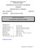 UNIVERSITY OF KWAZULU-NATAL WESTVILLE CAMPUS DEGREE/DIPLOMA EXAMINATIONS: NOVEMBER 2006 CHEMISTRY CHEM230W: PHYSICAL CHEMISTRY 2