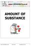 AMOUNT OF SUBSTANCE  18-Jun-2015 Chemsheets AS