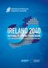 IRELAND 2040 NATIONAL PLANNING FRAMEWORK