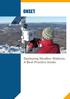 Deploying Weather Stations: A Best Practice Guide