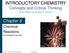 INTRODUCTORY CHEMISTRY Concepts and Critical Thinking