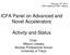 ICFA Panel on Advanced and Novel Accelerators. Activity and Status