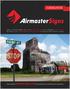 CATALOGUE. Visit our website at airmastersigns.com to see a complete and up to date listing of all our sign products.