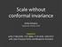 Scale without conformal invariance