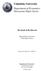 Columbia University. Department of Economics Discussion Paper Series. The Knob of the Discord. Massimiliano Amarante Fabio Maccheroni