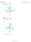 4. Sketch the graph of the function. Ans: A 9. Sketch the graph of the function. Ans B. Version 1 Page 1