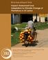 Impact Assessment and Adaptation to Climate Change of Plantations in Sri Lanka