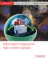 protein biology cell imaging Automated imaging and high-content analysis
