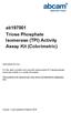 ab Triose Phosphate Isomerase (TPI) Activity Assay Kit (Colorimetric)