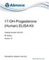 17-OH-Progesterone (Human) ELISA Kit