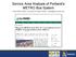 Service Area Analysis of Portland's METRO Bus System. Andy Smith-Petersen, University of Southern Maine -