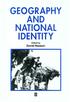 GEOGRAPHY AND NATIONAL IDENTITY. Edited by David Hooson