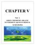 CHAPTER V. Part A GREEN CHEMISTRY ORGANIC SYNTHESIS IN AQUEOUS MEDIUM: An introduction