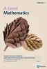 A Level Mathematics. Sample Assessment Materials
