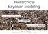 Hierarchical Bayesian Modeling
