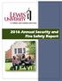 2016 Annual Security and Fire Safety Report