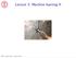 CS221 / Autumn 2017 / Liang & Ermon. Lecture 3: Machine learning II