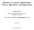 Advances in Convex Optimization: Theory, Algorithms, and Applications