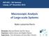 Macroscopic Analysis of Large-scale Systems