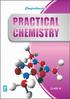 Comprehensive PRACTICAL CHEMISTRY FOR CLASS XI. Strictly according to new curriculum prescribed by