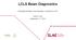 LCLS Beam Diagnostics