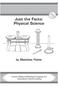 Just the Facts: Physical Science by Matthew Fisher