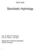 Stochastic Hydrology