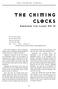 THE CHIMING CLOCKS KNOWLEDGE (THE PLANES) DC: 21. the chiming clocks