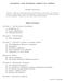 RATIONAL AND INTEGRAL POINTS ON CURVES. Andrew Granville. Table of Contents