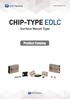 CHIP-TYPE EDLC Surface Mount Type Product Catalog