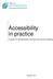 Accessibility in practice. A guide for transportation and land use decision making