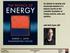 ENERGY THE PHYSICS OF
