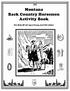 Montana Back Country Horsemen Activity Book. For Kids Of All Ages-Young And Old Alike!