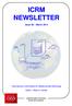 ICRM NEWSLETTER. Issue 28 March International Committee for Radionuclide Metrology Editor : Mark A. Kellett
