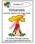Grades 2-7. Volcanoes. Learning Lapbook with Study Guide SAMPLE PAGE. A Journey Through Learning