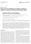 Research Article Enhanced Growth of Multipurpose Calliandra (Calliandra calothyrsus) Using Arbuscular Mycorrhiza Fungi in Uganda