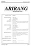 ARIRANG. Designed by CIST ARIRANG. Designed by CIST. Algorithm Name : ARIRANG