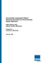 Groundwater Assessment Report Resource Document for Environmental Impact Statement