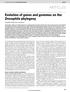 Evolution of genes and genomes on the Drosophila phylogeny