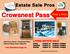 Crowsnest Pass. Estate Sale Pros. LIVING ESTATE SALE Friday August 14 10:00am 5:00pm Saturday August 15 10:00am 5:00pm Sunday August 16 10:00am 2:00pm