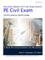 PECivilExam.com. Copyright 2015 Pecivilexam.com all rights reserved- E-Book Geotechnical Depth Exam: 80 problems