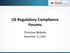 US Regulatory Compliance Forums