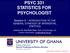 PSYC 331 STATISTICS FOR PSYCHOLOGIST