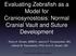 Evaluating Zebrafish as a Model for Craniosynostosis: Normal Cranial Vault and Suture Development